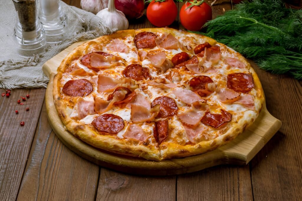 pizza-amantes-de-las-carnes-nickys-pizza-grill-playa-del-carmen